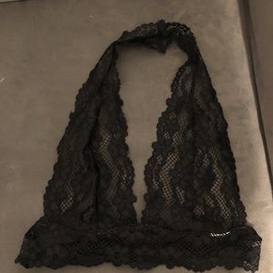 super cute black lace bra